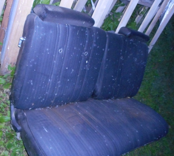 BENCH SEAT ASSEMBLY, 2DR, 73-7 A-BODY, NO ARM REST