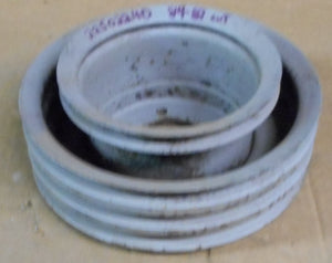 CRANK PULLEY, V8, 4 GROOVE, AC, USED, 84-86 OLDS