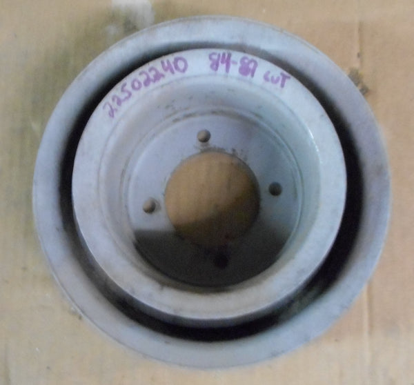CRANK PULLEY, V8, 4 GROOVE, AC, USED, 84-86 OLDS