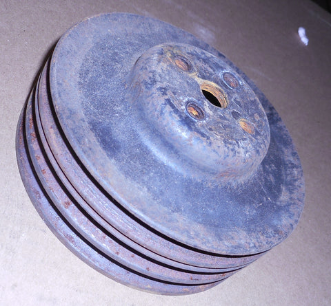 FAN PULLEY ,V8 AC 3 GROOVE USED 68-70 OLDS