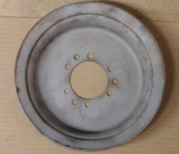 CRANK PULLEY, V8, 2 GROOVE, 9781742, AC, USED, 65 PONTIAC