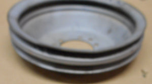 CRANK PULLEY, 2 GROOVE, 9782680, USED, 65-66 PONTIAC