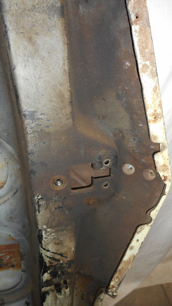HOOD PANEL, STEEL, USED, NO LOUVERS, 68 CUTLASS F85