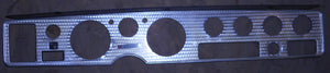 DASH BEZEL ,USED ,SILVER AC & GAUGES 74-79 TRANS AM