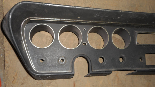 DASH BEZEL, NO AC, USED, 66 GTO LEMANS TEMPEST
