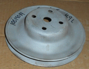 FAN PULLEY, 1 GROOVE, 80 81 TRANS AM 4.9T & 301