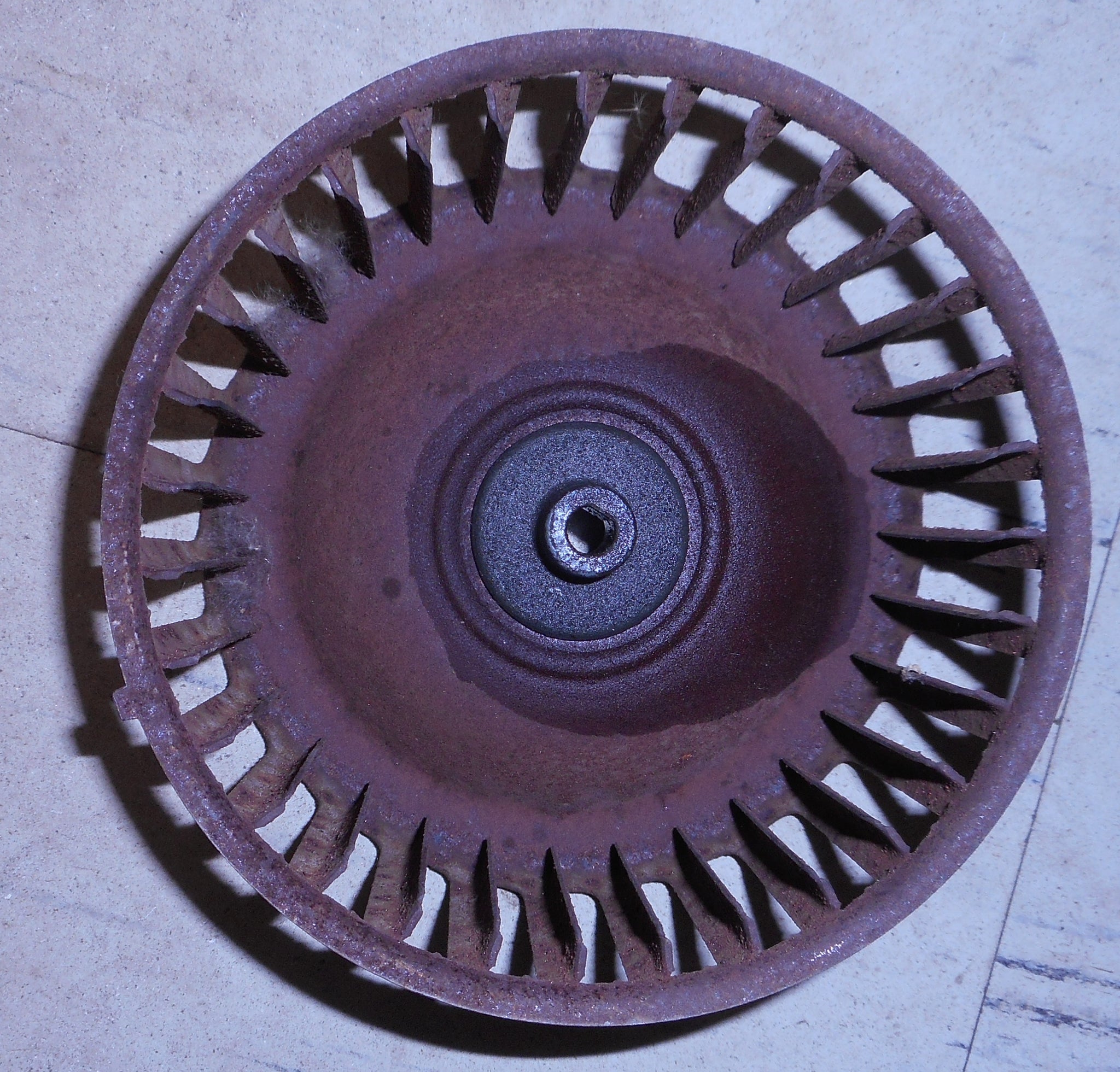 BLOWER MOTOR FAN ,STEEL, USED 59-66