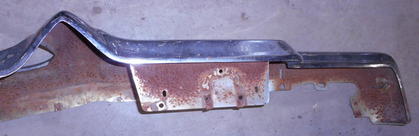 FRONT BUMPER ,CHROME, USED 70 LEMANS TEMPEST