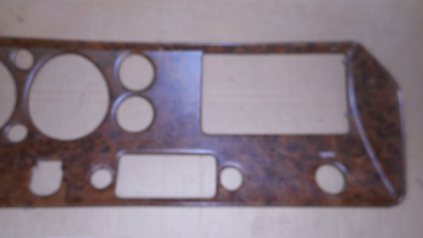 DASH WOODGRAIN INSERT,w/DEFOG HOLE USED 70-72 MONTE CARLO