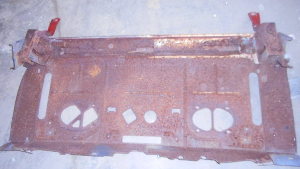 REAR PACKAGE SHELF, METAL USED 68-72 CUTLASS 442 FASTBACK