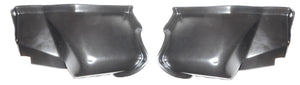 BACKUP LIGHTS SPLASH SHIELDS, PAIR, NEW, 66 GTO