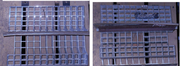FRONT GRILLES, used pair, 73 OLDS 98