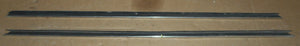 DOOR FUZZIE, INNERS, FLAT CHROME BEAD TYPE, NEW, PR, 69-72 A-body,