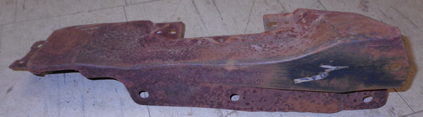 FRONT WHEEL WELL EXTENSION ,LEFT, USED, 65 IMPALA