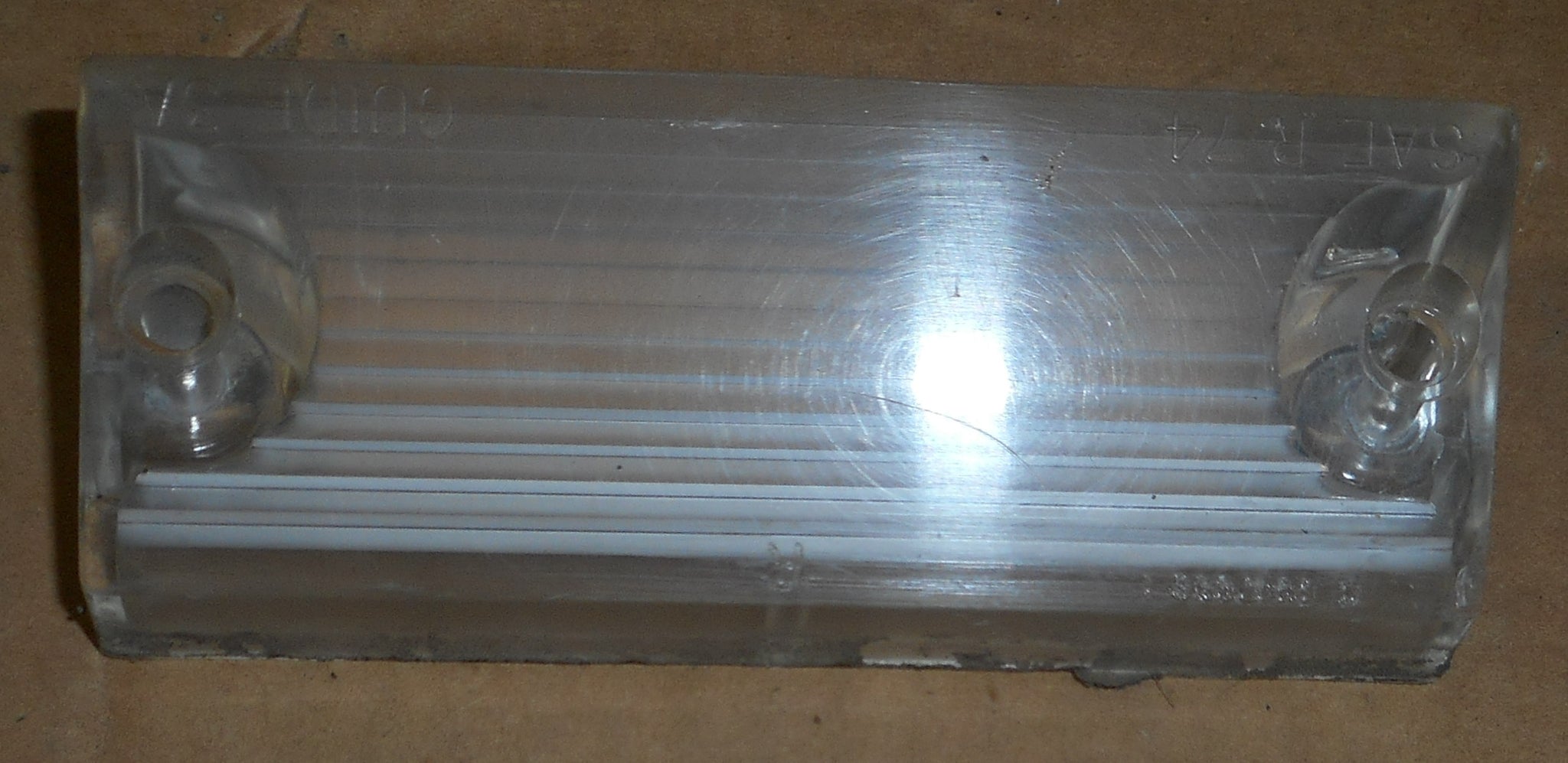 BACKUP LIGHT LENS, USED, EACH, 74 75 CUTLASS