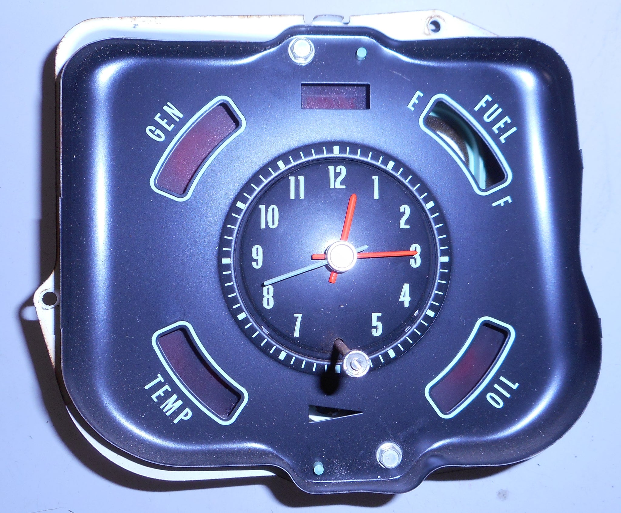 DASH CLOCK, USED, 68 CHEVELLE EL CAMINO