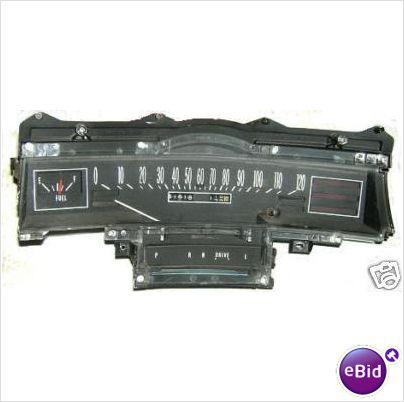 DASH SPEEDOMETER CLUSTER, 71-3 ELDORADO DEVILLE