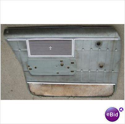 INSIDE DOOR PANEL, LH, 68 CAPRICE, FRONT, 4 DOOR,  BLUE, USED