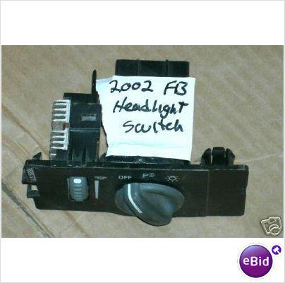 HEADLIGHT SWITCH, 00-2 TRANS AM FIREBIRD, USED