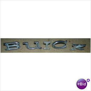 HOOD LETTERS, 66 LESABRE  "BUICK", USED