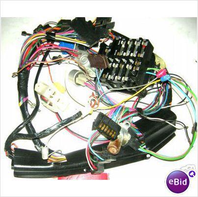 DASH WIRING HARNESS, 72 GTO LEMANS, USED