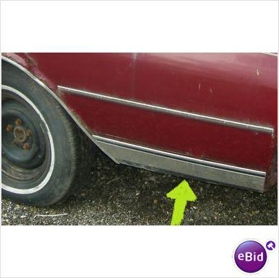 QUARTER LOWER MOLDING, 80-5 IMPALA, 4 DOOR,  USED