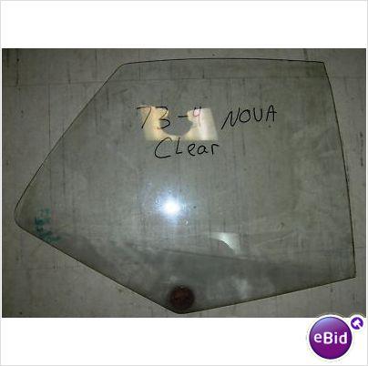 QUARTER GLASS, 73-4 NOVA VENTURA, USED, CLEAR