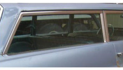 QUARTER GLASS, 63-4 IMPALA SAFARI STATION WAGON