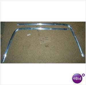 REAR WINDOW MOLDINGS, 61-3 CONTINENTAL, PAIR