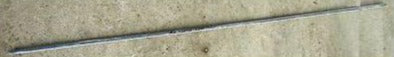FRONT FENDER TOP MOLDING, 63 MERCURY COMET