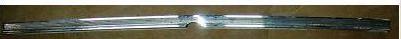 TRUNK LID MOLDING, RIBBED, LOWER, USED, 65 CHEVELLE