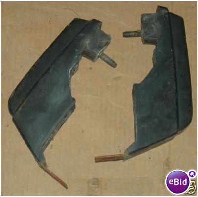 REAR BUMPER GUARDS, PAIR, 81-7 GRAND PRIX