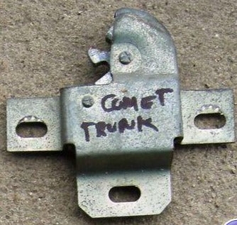 TRUNK LID LATCH , 63 MERCURY COMET