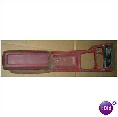 FLOOR CONSOLE, 80-6 MUSTANG, USED