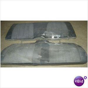REAR SEAT, BLACK, 71-4 AMC AMX JAVELIN, USED