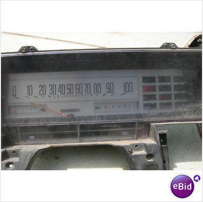 DASH CLUSTER & SPEEDOMETER, 75-6 RIVIERA, USED
