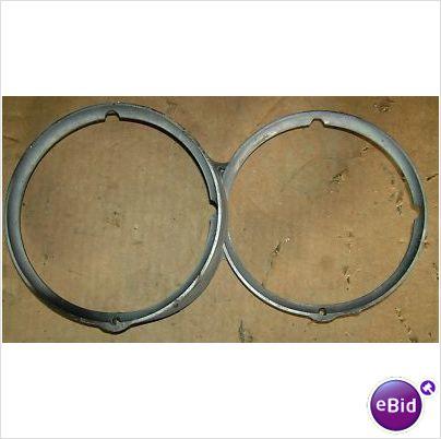 HEADLIGHTS BEZEL, PLASTIC, 68-9 BUICK RIVIERA