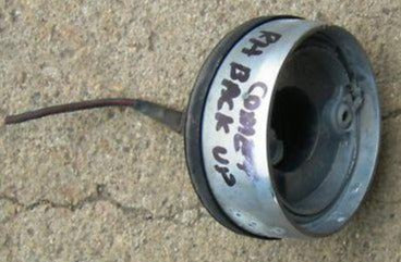 BACKUP LIGHT HOUSING ,USED 63 COMET