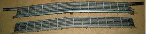FRONT GRILLE, UPPER & LOWER, USED 62 DEVILLE FLEETWOOD