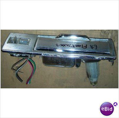 REAR ASHTRAY & WINDOW SWITCH, 68 DEVILLE FLEETWOOD