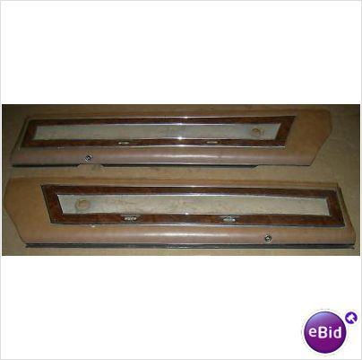 DOOR PANELS, UPPER, TAN, 80 REGAL, PAIR, USED