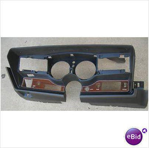 DASH BEZEL, WOODGRAIN, WITH AC, 75-7 REGAL,  USED