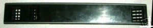 DASH PAD PLATE ,BLACK,AC USED 81-8 MONTE CARLO ELCAMINO