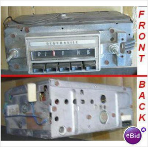 AM RADIO, 65 CUTLASS 442 F85, ORIGINAL, USED