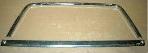 BACK WINDOW CHROME SET, USED, 68-72 VISTA
