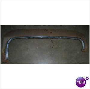 REAR FENDER SKIRT, LEFT, 73-6 CADILLAC DEVILLE