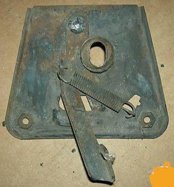 HOOD LATCH ,USED 65 GTO LEMANS TEMPEST
