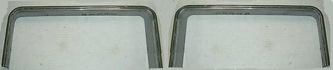 FRONT GRILLE MOLDINGS, PAIR, USED