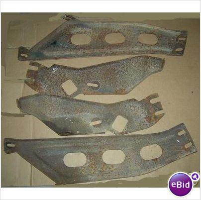 FRONT BUMPER BRACKETS, 68-9 THUNDERBIRD
