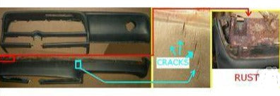 DASH PAD, 68-9 FORD THUNDERBIRD, USED